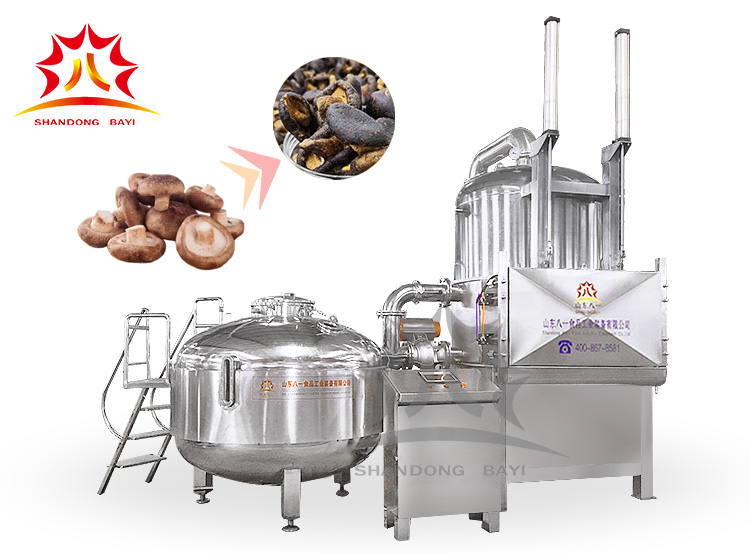 香菇脆低溫油炸機