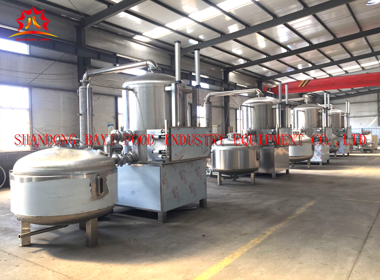 椰子脆片低溫真空油炸機